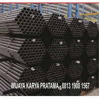 Pipa Black Steel Medium SNI diameter 3 Inch / 3