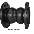 Rubber Expansion / Flexible Joint Double Bellow PN16 diameter 18 Inch / 18